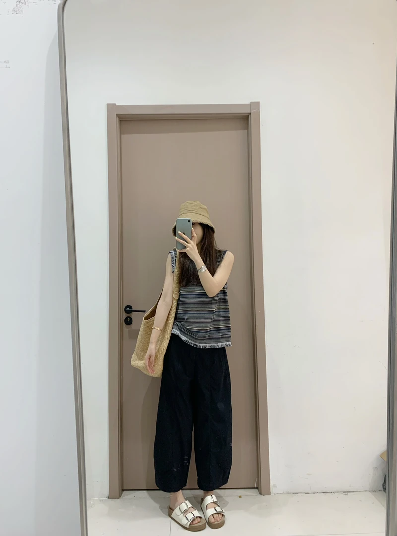 椿·予静【渔夫帽】边边流苏感帽子