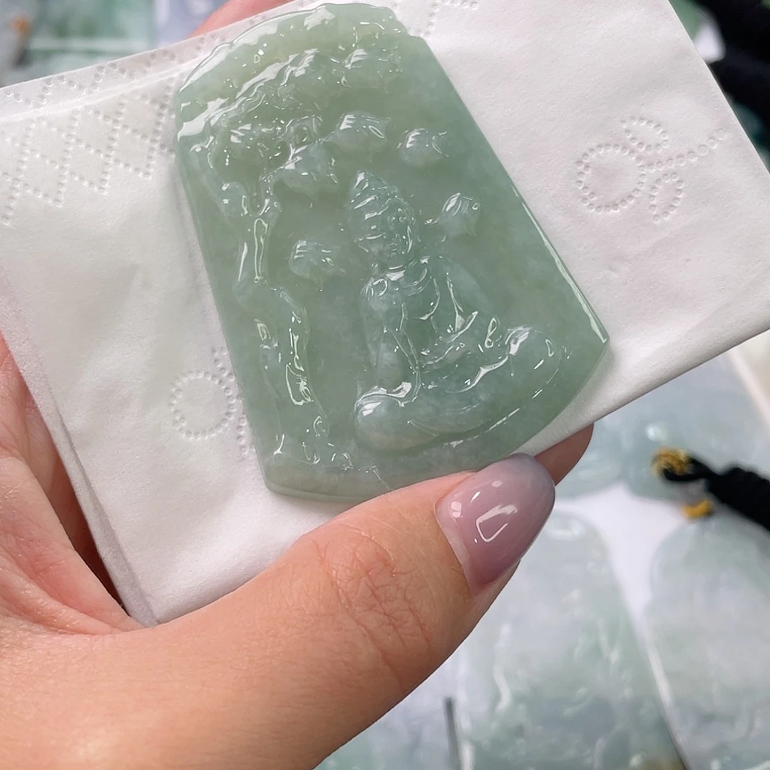 吊坠(不含链)未镶嵌翡翠1