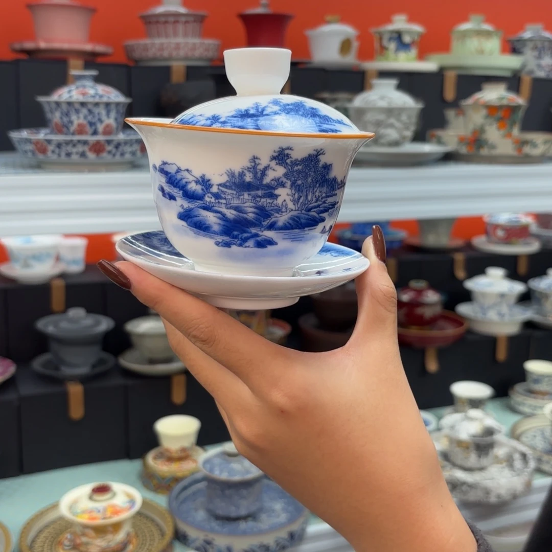 茶具也不用去店门口