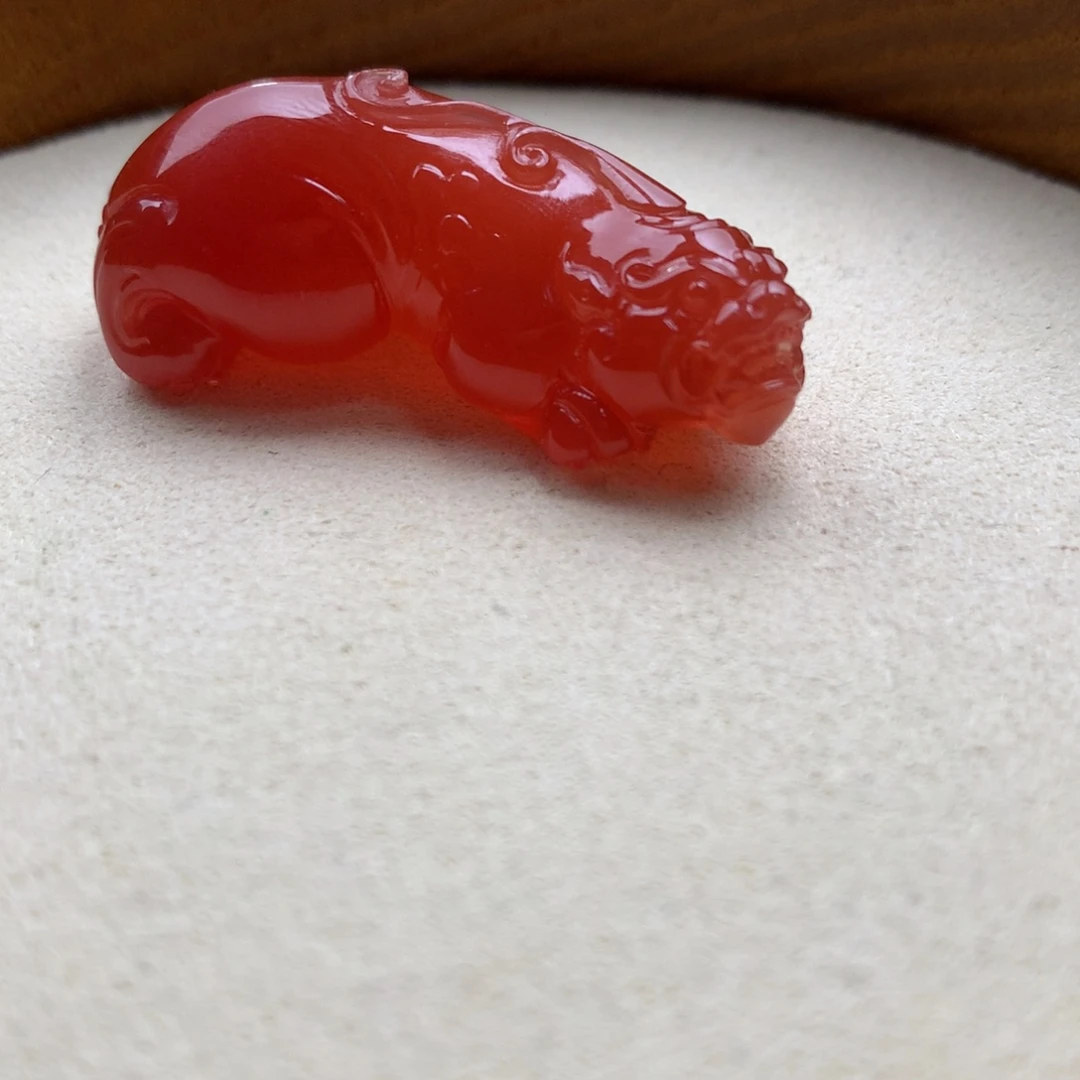 南红玛瑙未镶嵌保山天然原矿南红貔貅吊坠