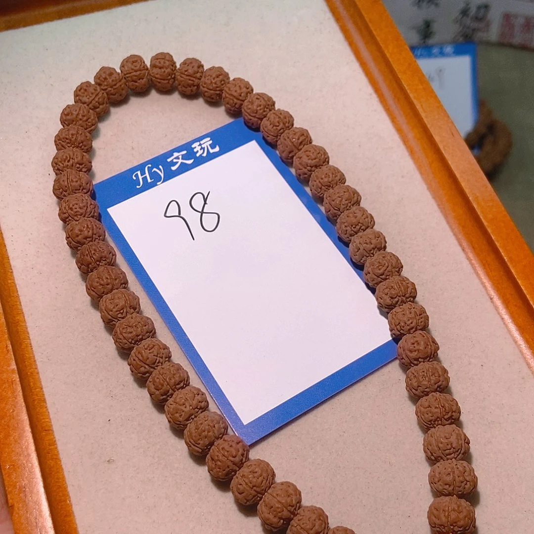 —***博金刚菩提手串98勿里达纯血老树王10.4