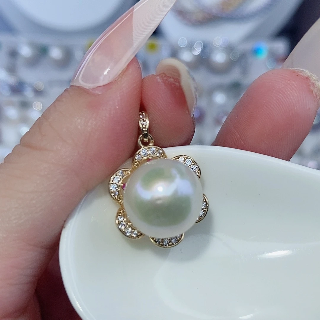 合金颈饰淡水珍珠