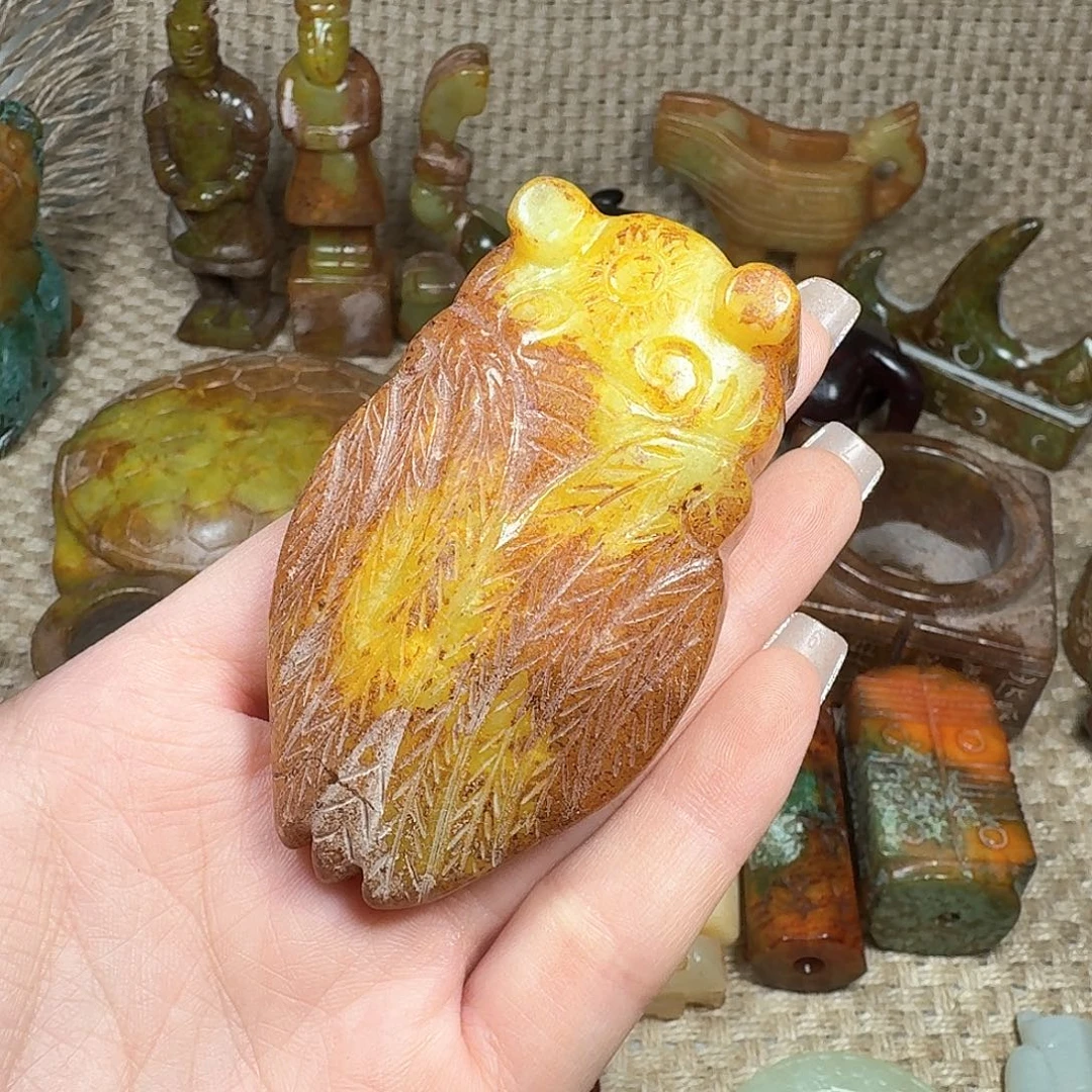 白玉菩提吊坠挂件