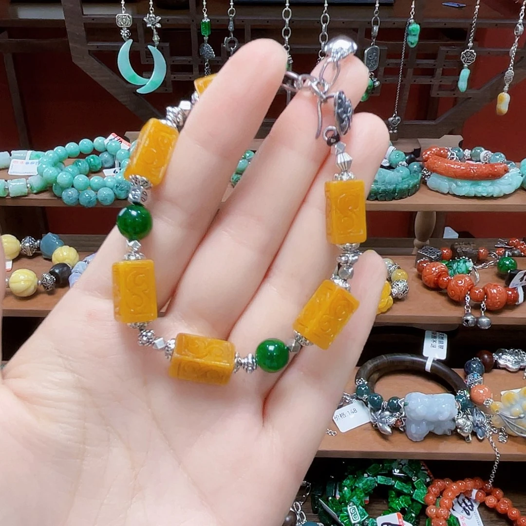 未镶嵌手链翡翠饰品