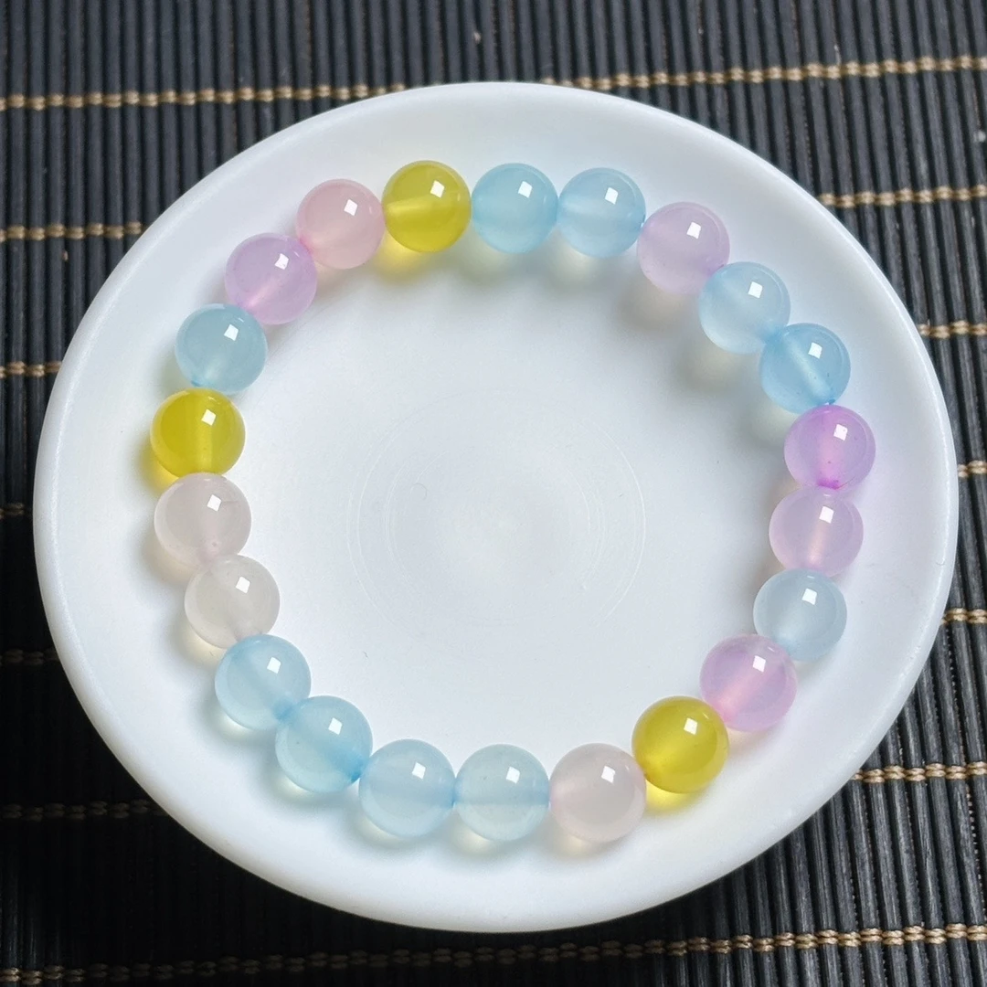 彩色玛瑙手串FL4/多样性发其一CP