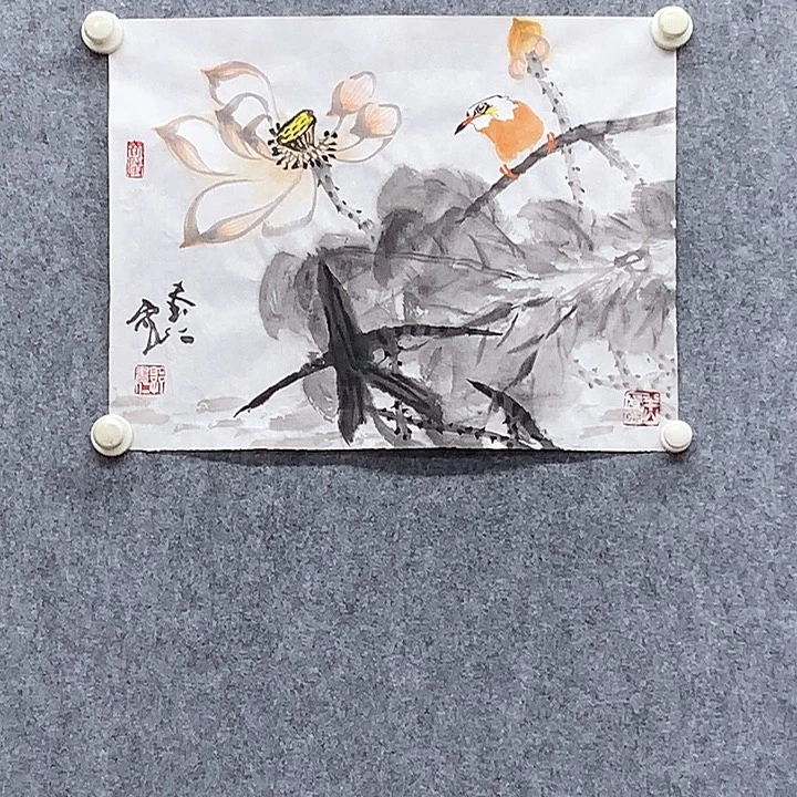 不带框纸本定制纯手绘字画