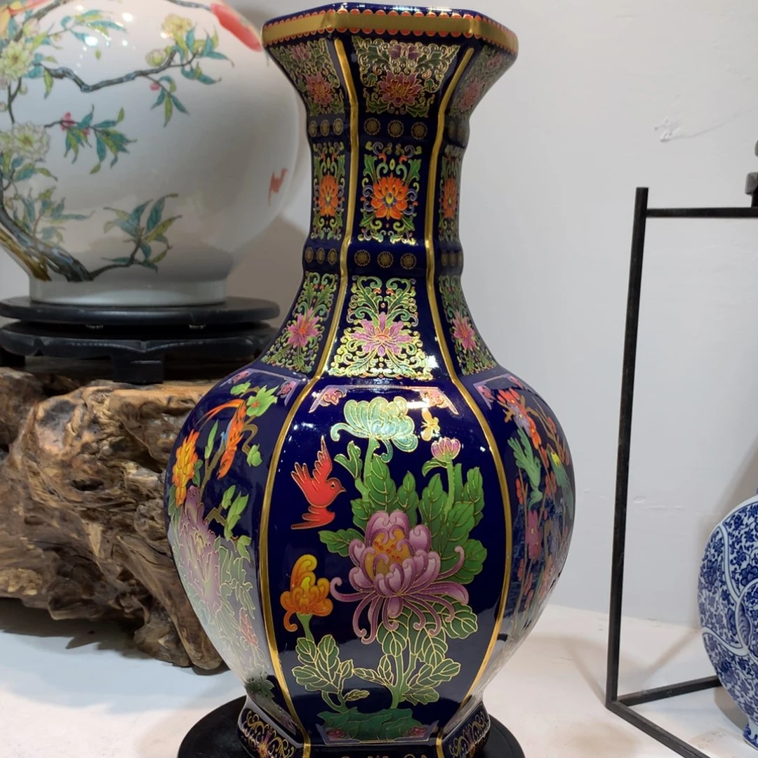 景德镇陶瓷花瓶摆件