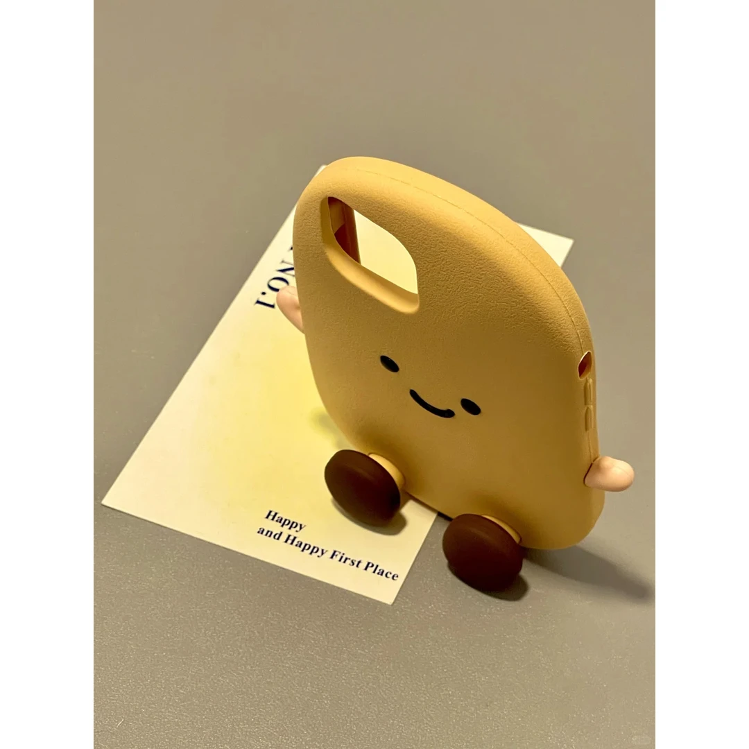 KUWU小土豆小短腿适用苹果16promax手机壳15/14立体硅胶13/12