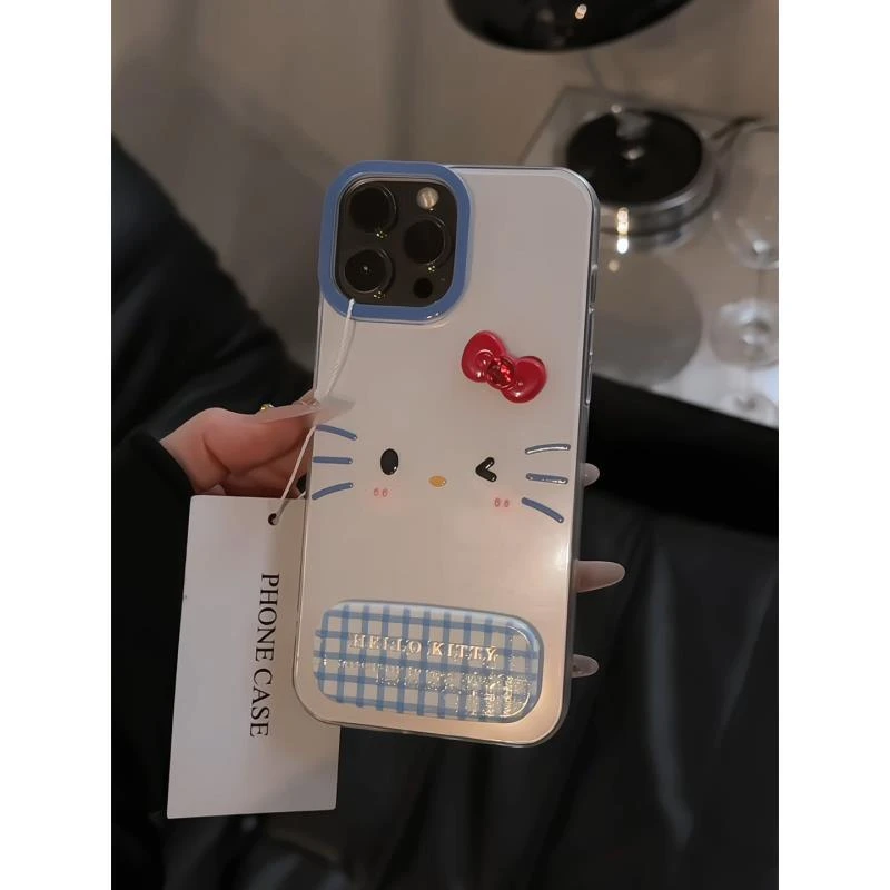 蓝胡子kt适用于苹果16promax手机壳iPhone15小众双层IMD华为p小米