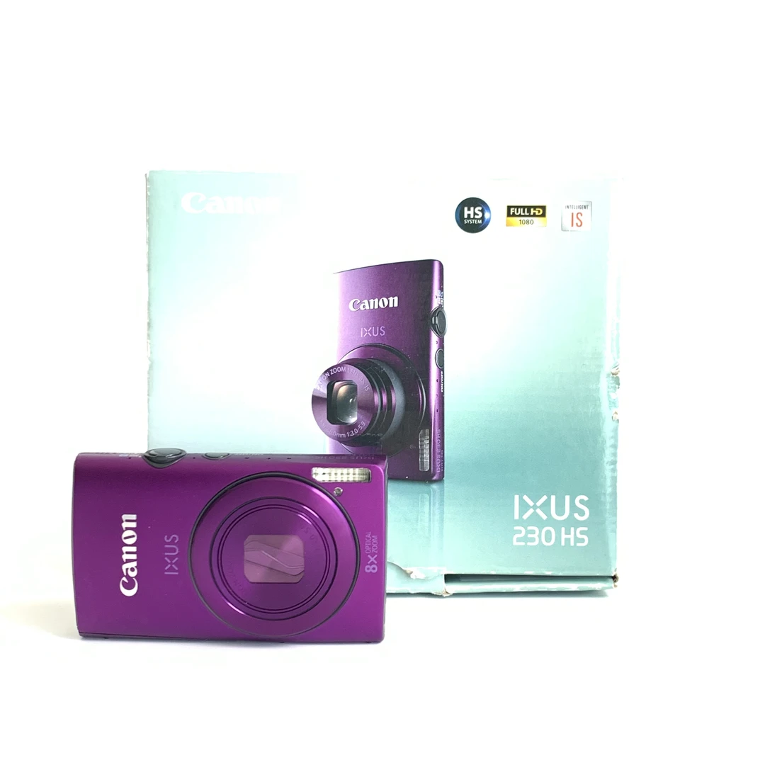 99新 Canon/佳能 ixus230 紫色原盒  1210万像素 ccd