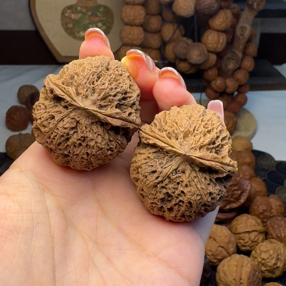 把件文玩核桃荔枝球40.5