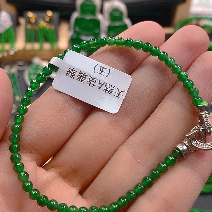 颈饰未镶嵌翡翠翡翠手链