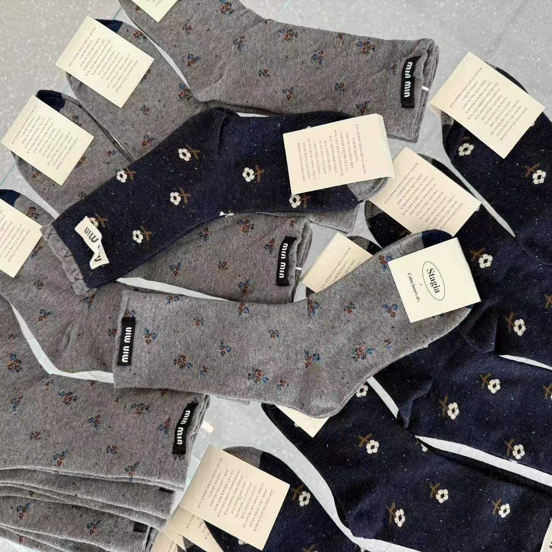 新款四季青档口正品韩国原单女棉袜 不支持七天无理由