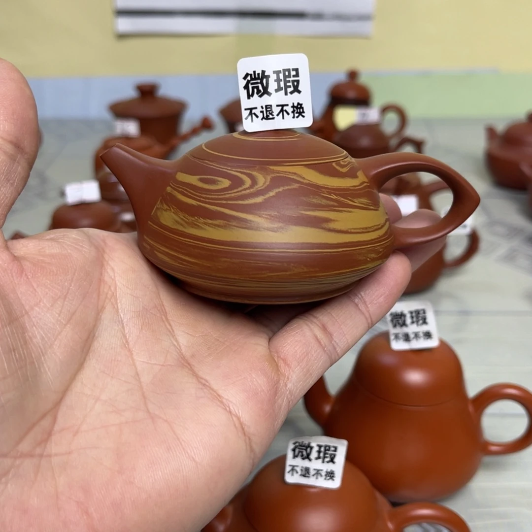古*（微瑕不退不换）潮州手拉壶，（慎拍）