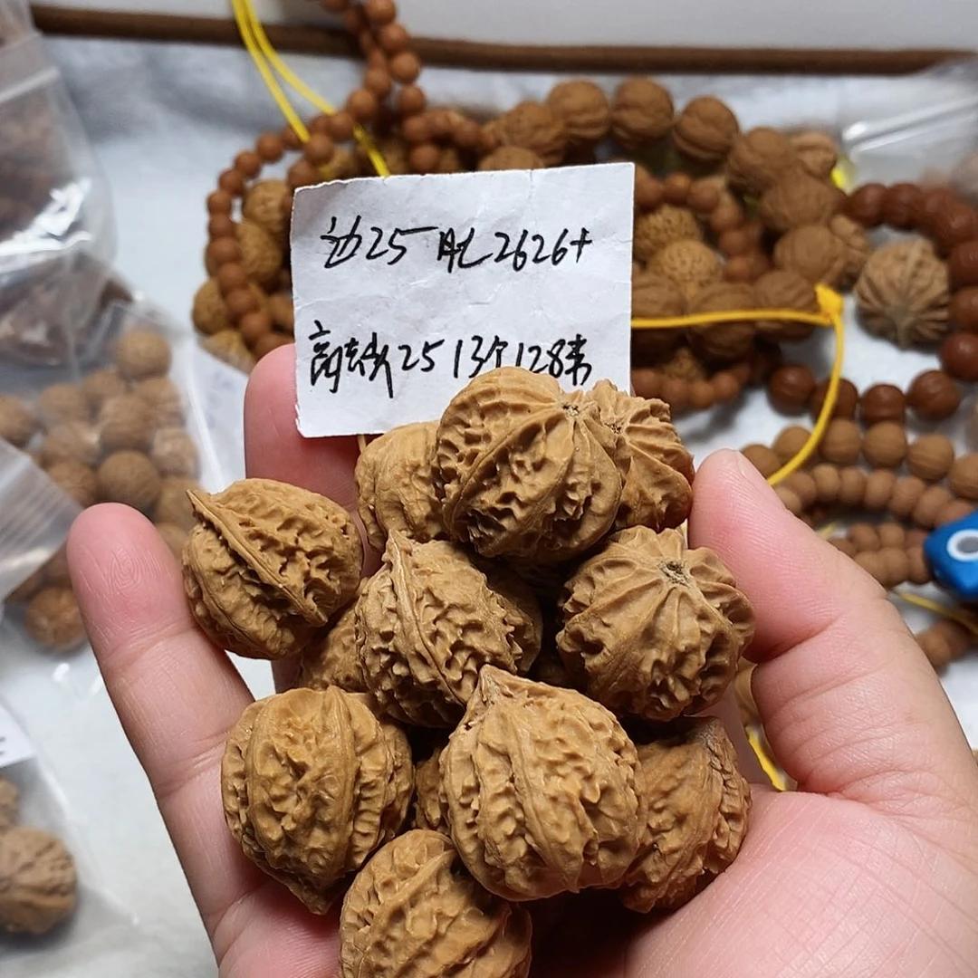 核桃手串/手链粗筋八棱单圈