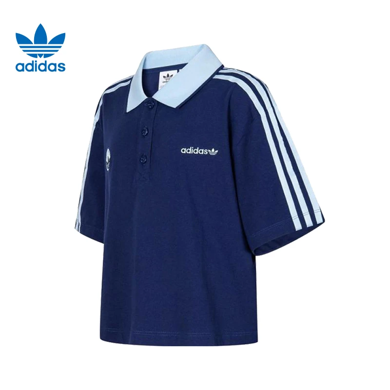 【法雅体育】adidas阿迪达斯三叶草女子运动休闲短袖T恤IX3543