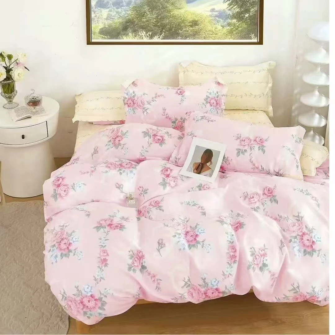 【断码清仓】全棉亲肤柔软四季款四件套-春意盎然