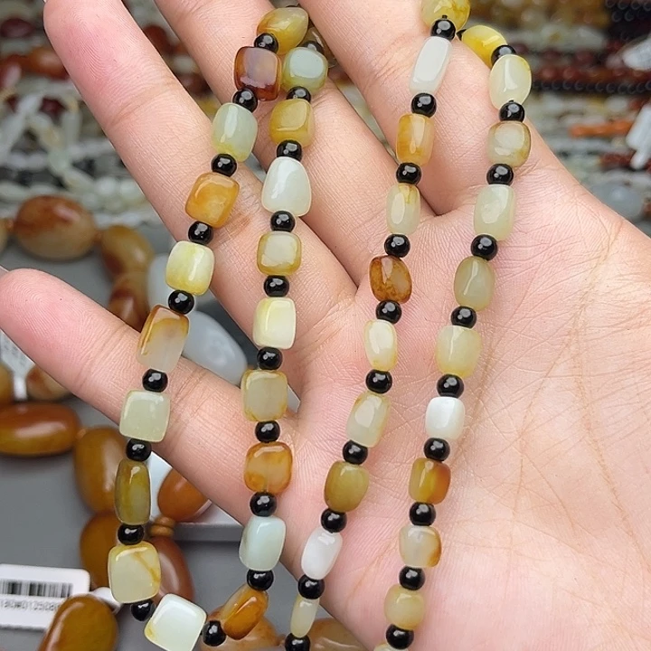 和田玉（糖玉）未镶嵌手链