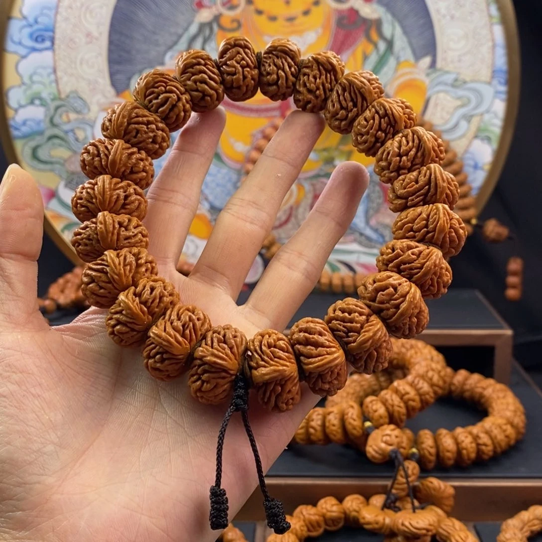 桃核手串龙纹桃核矮刺