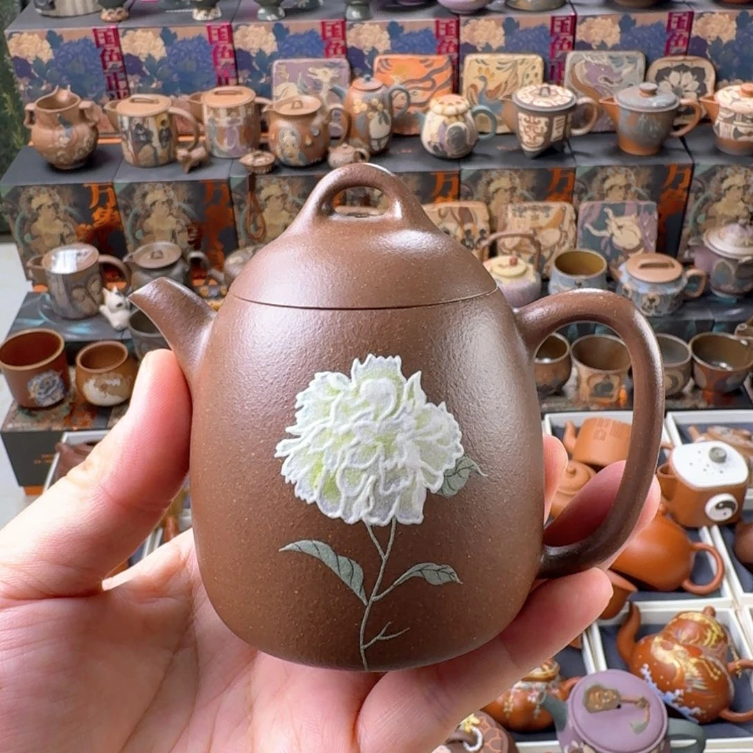 茶壶紫砂150cc原矿精工半手