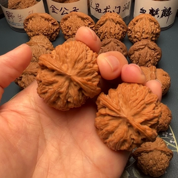吊坠文玩核桃39全品苹果园