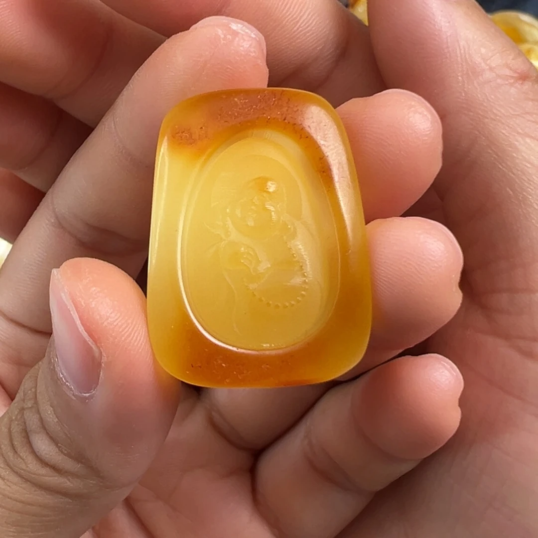 蜜蜡未镶嵌裸石蜜蜡