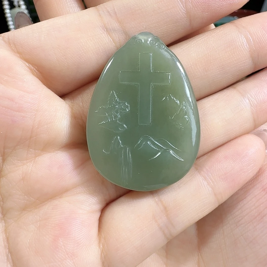 颈饰未镶嵌和田玉