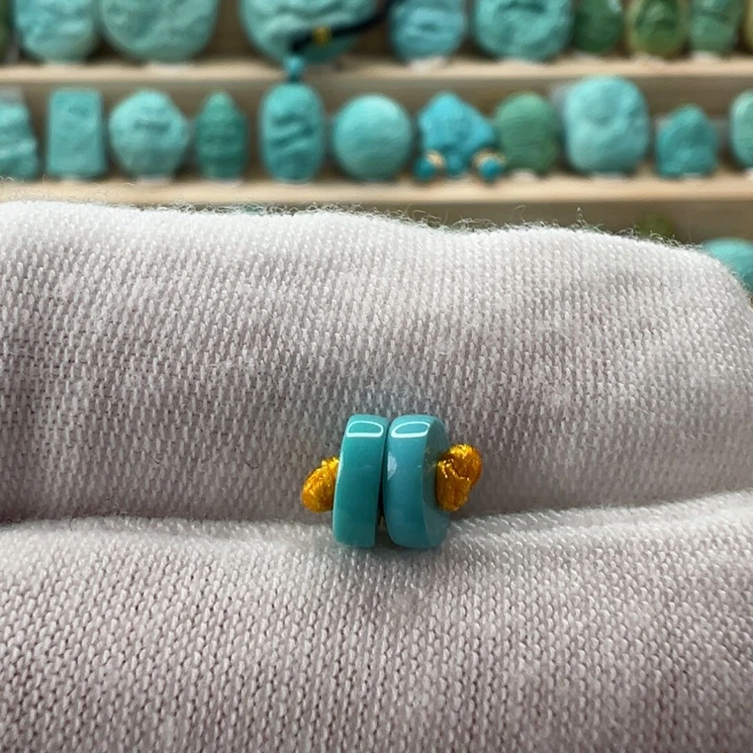 未镶嵌绿松石配饰6*2.1