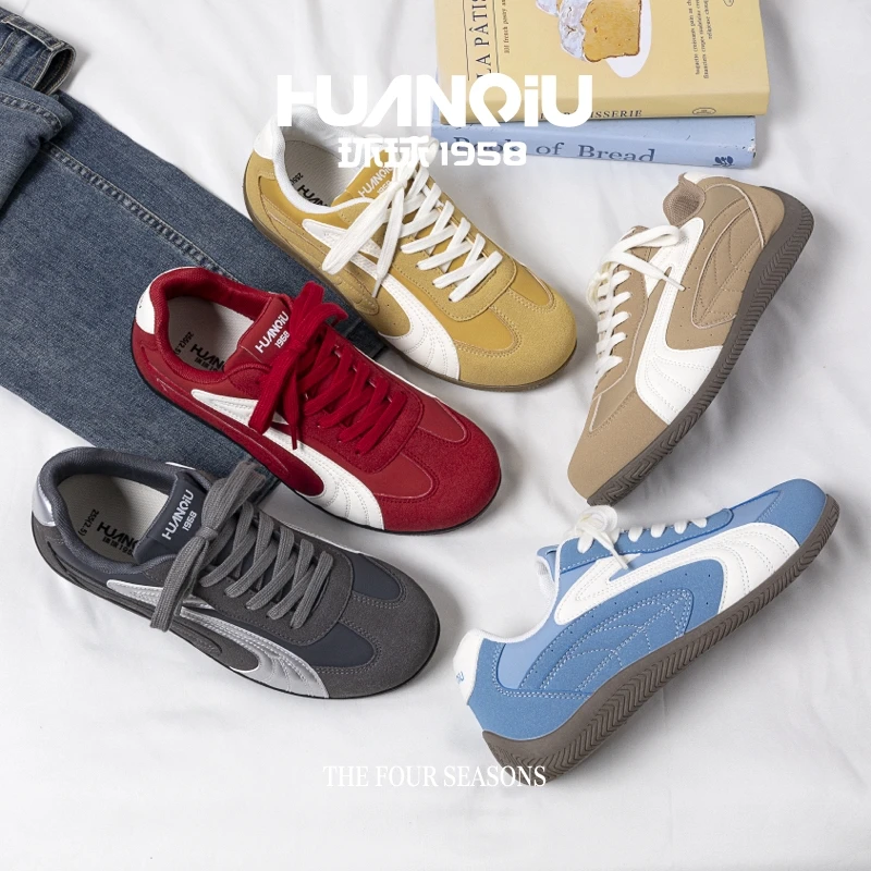 环球内增高薄底赛车鞋男款2025新款秋季鞋子男鞋百搭高级感德训鞋