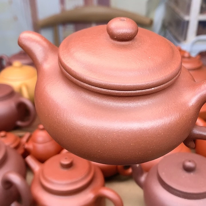 聚***人紫砂茶壶本山原矿底槽青
