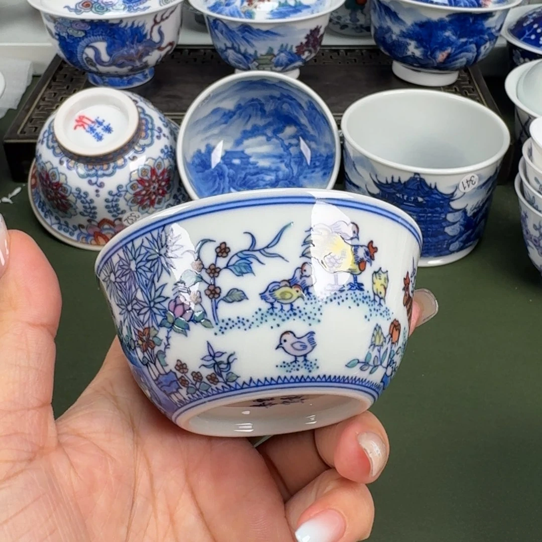 景德镇景德镇纯手工手绘茶器蒙蒙396