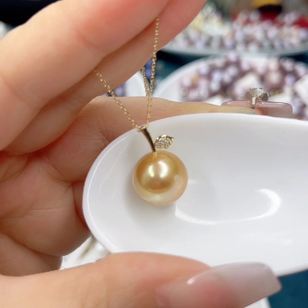 淡水珍珠合金吊坠(赠链)