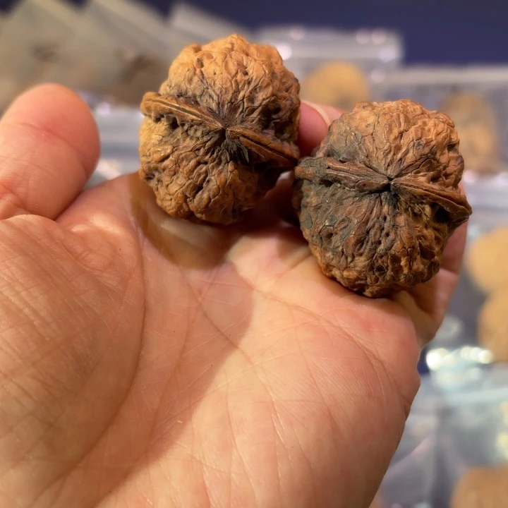 吊坠文玩核桃红河龙珠