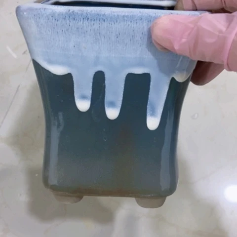 红陶陶瓷多肉花盆