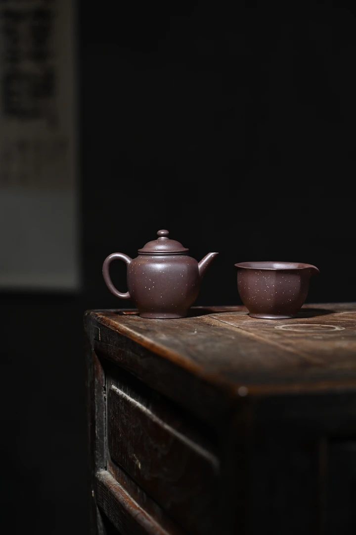 【夜明君套组】桑丽 紫泥 全手工紫砂壶