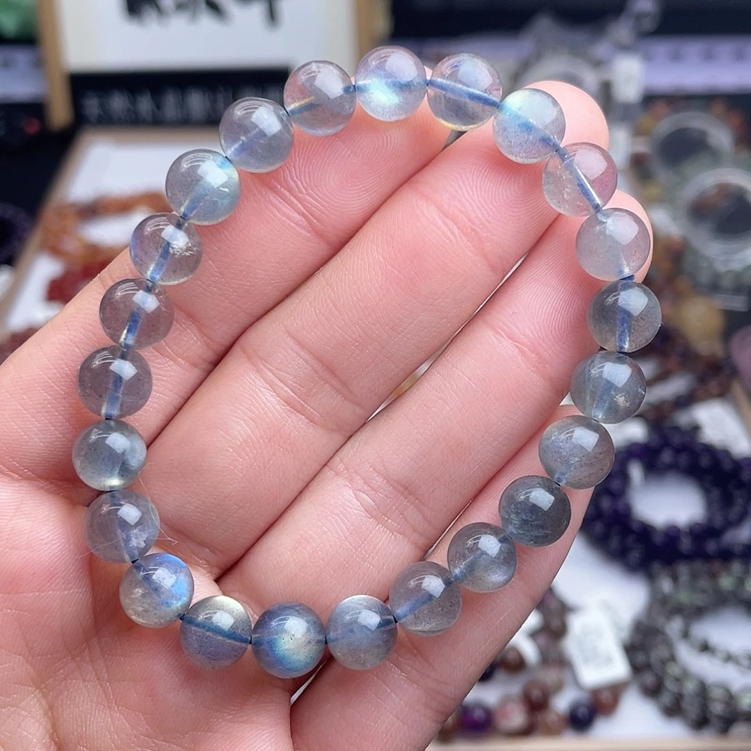 水晶手串未镶嵌天然