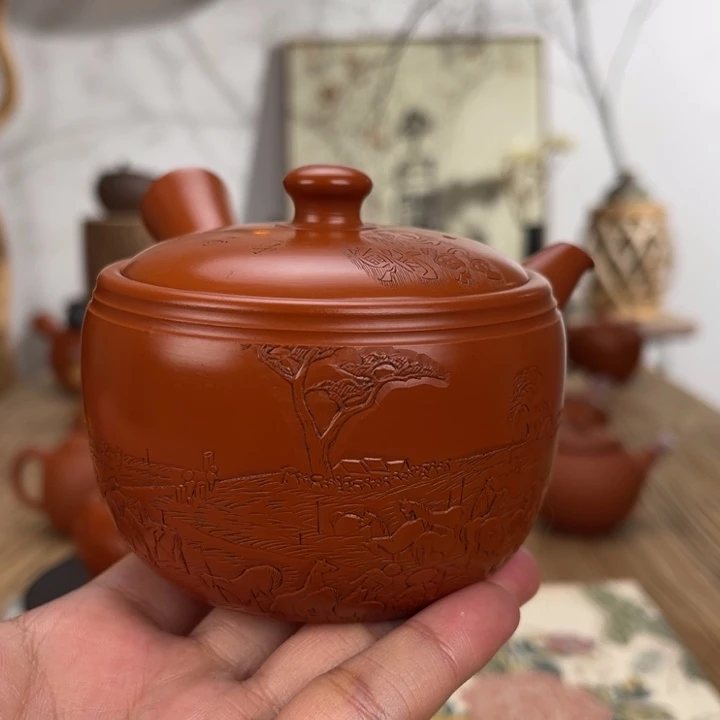 长***风常滑舜园手作茶壶