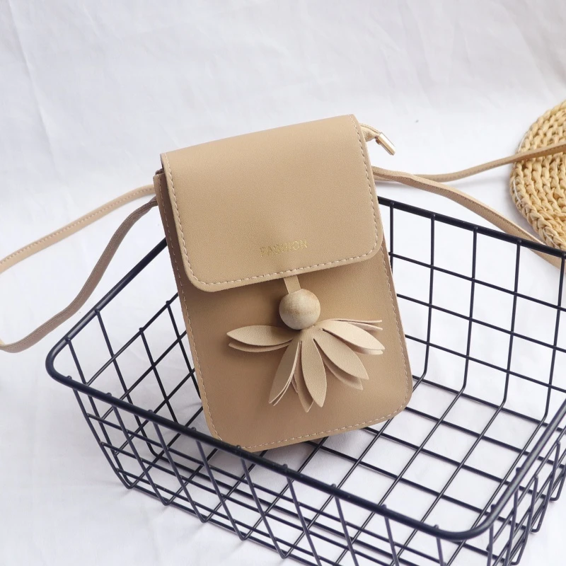 2025新款甜美小清新手机包女包多隔层斜挎包简约迷你小包包零钱包