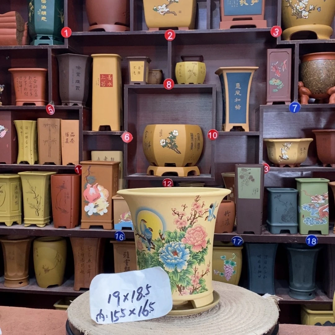 紫砂花盆紫砂艺术