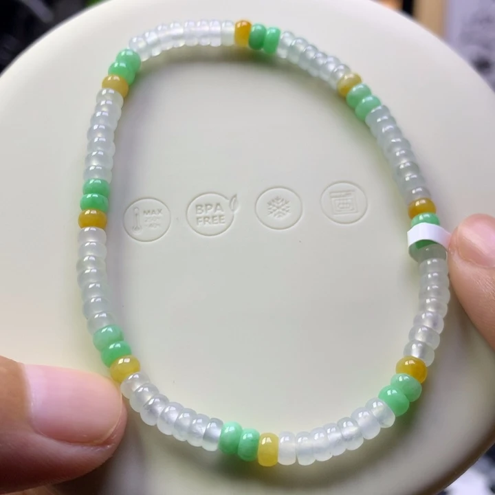 未镶嵌手串翡翠卡4