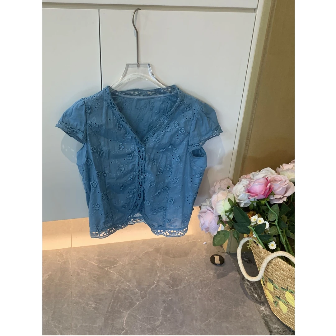 智英欧尼 NO退NO换【百搭衬衫时尚夏季短袖宽松】