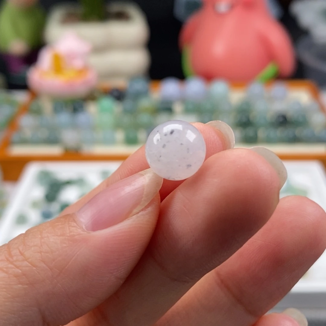 翡翠散珠天然翡翠乌鸡10