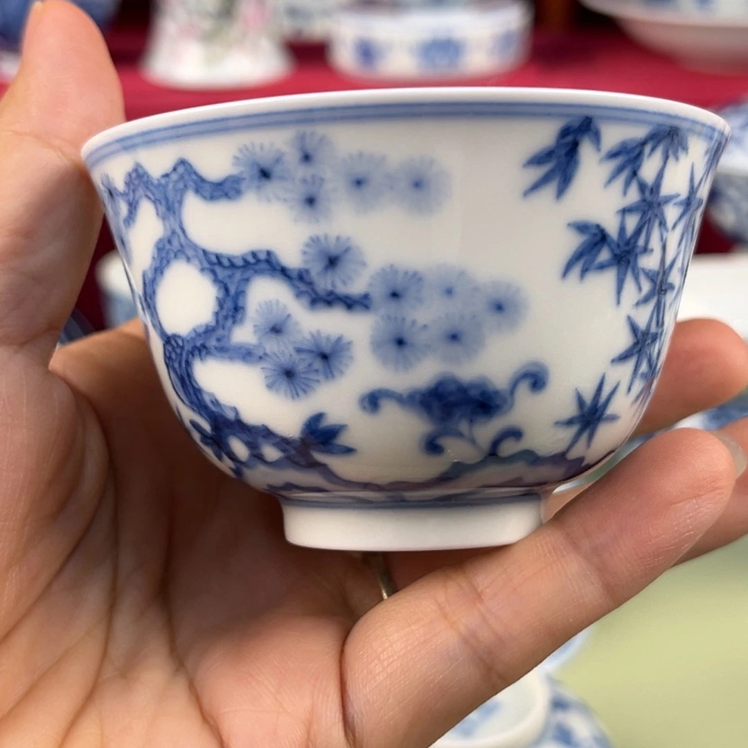 景德镇陶瓷手绘杯