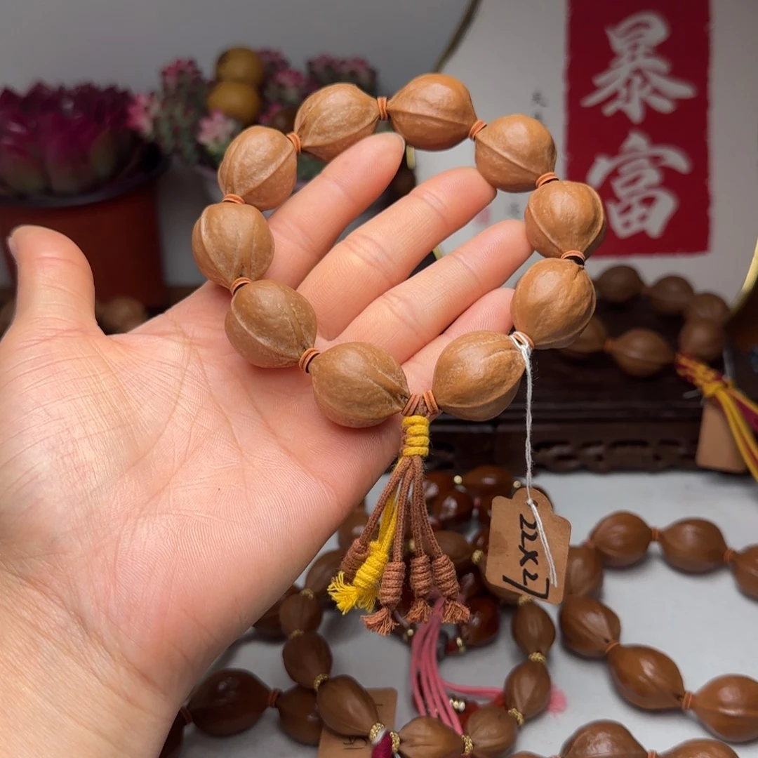 橄榄核手串?*儿2227梅林铁核