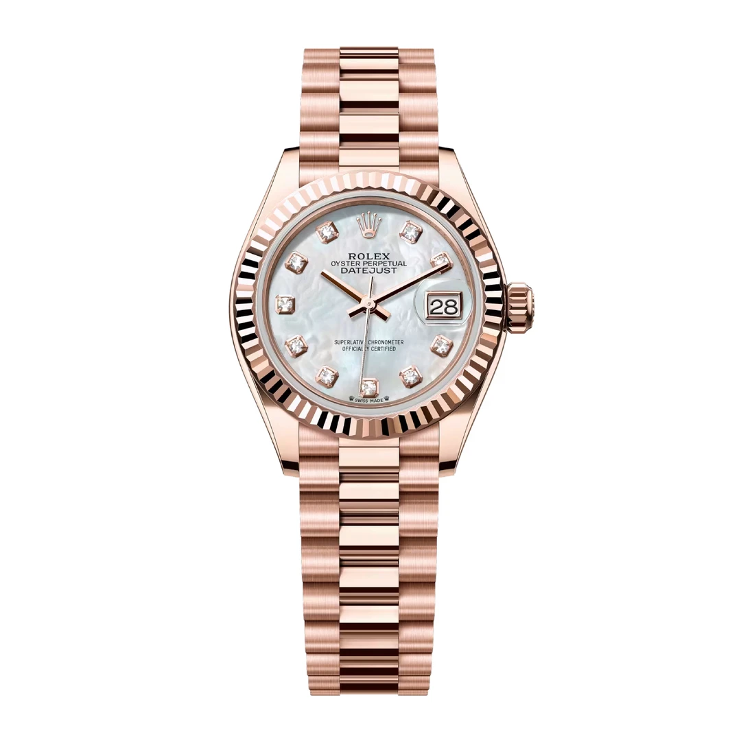 99新 Rolex/劳力士 小橘/279175/28mm/自动机械/玫瑰金/18年全套