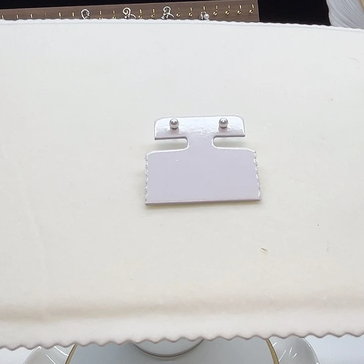 银S925镶嵌耳饰淡水珍珠