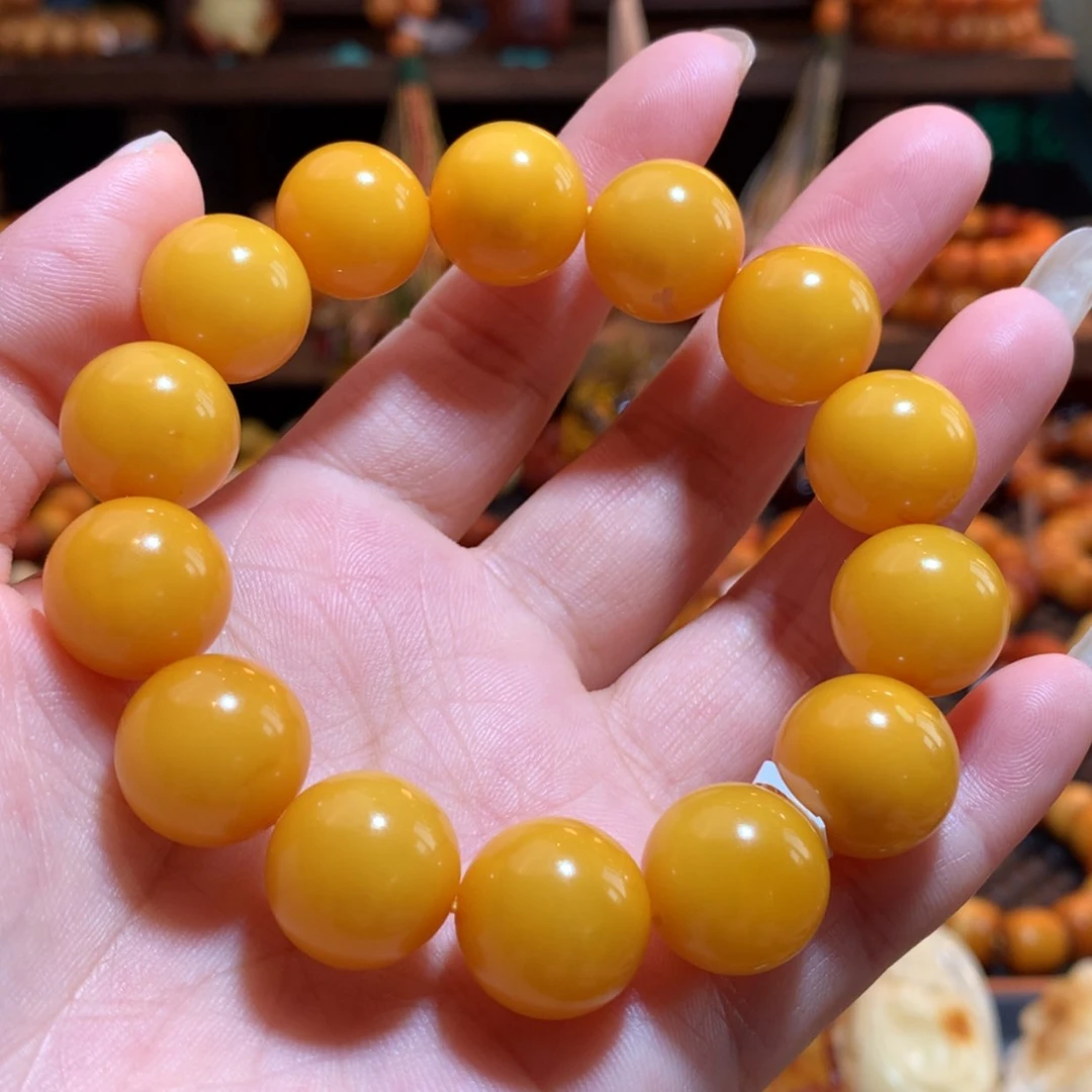 【闪购商品】手串蜜蜡未镶嵌蜜蜡手串