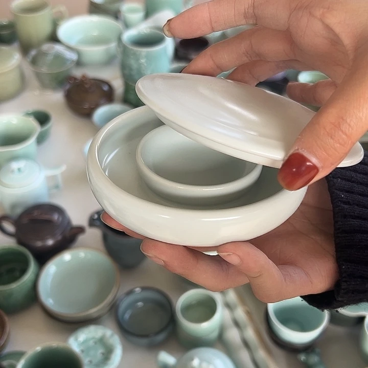 小米茶器龙泉青瓷