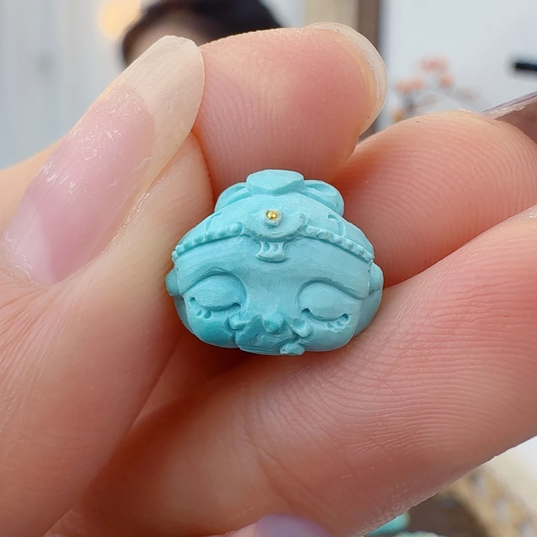 绿松石未镶嵌珠宝半成品