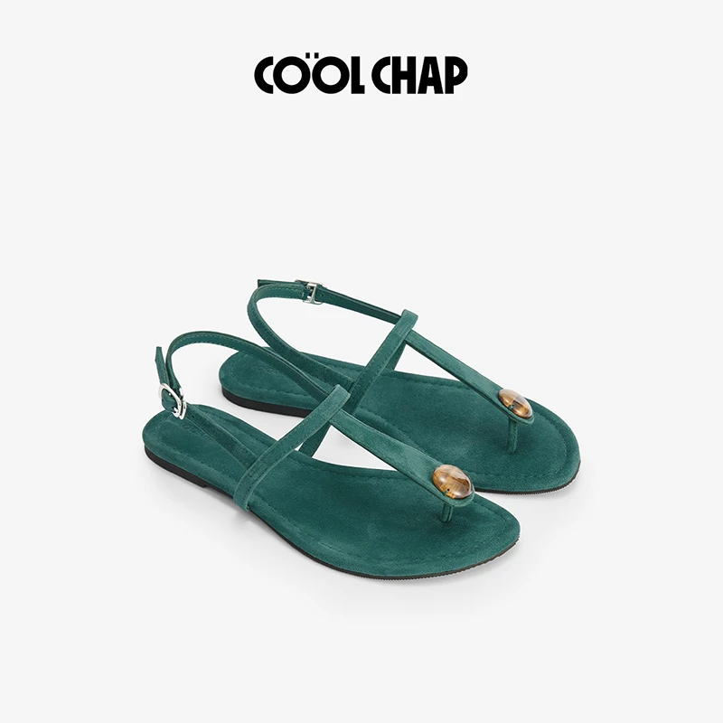 【杨发发专属】Coolchap2025夏季新款时光遐想系列小香风沙滩凉鞋